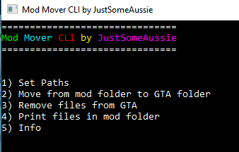 Mod Mover CLI