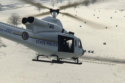 Modern North Yankton Helicopter