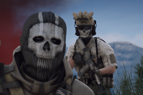 Modern Warfare 2 Ghost mask