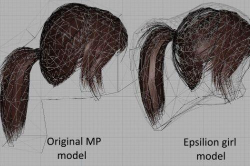 Modified Ponytail Haircut for MP Female