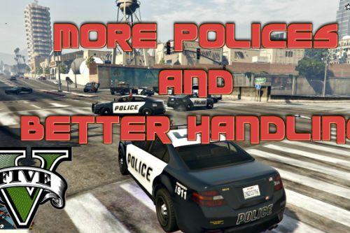 More Cops + Pro Racer Handling [OIV]