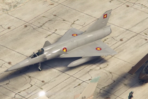 More "Iron Eagle" paint, this time the Kfir as the "Bilya MiG-23"