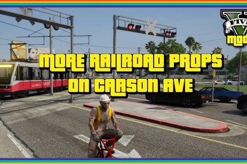 More Railroad Props on Carson Ave (for Map Editor and Map Builder)