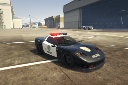 Most Wanted 2012 - Los Santos City PD Pack: Invetero Coquette CQ4 LSPD Livery [Discontinued]