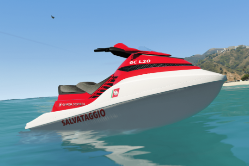 Seashark Moto d'acqua - Guardia Costiera (Paintjob | FiveM)