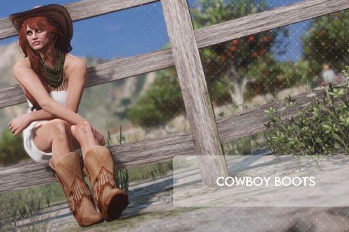 MP Female Cowboy Boots