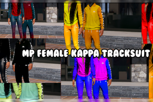 MP FEMALE KAPPA TRACKSUIT