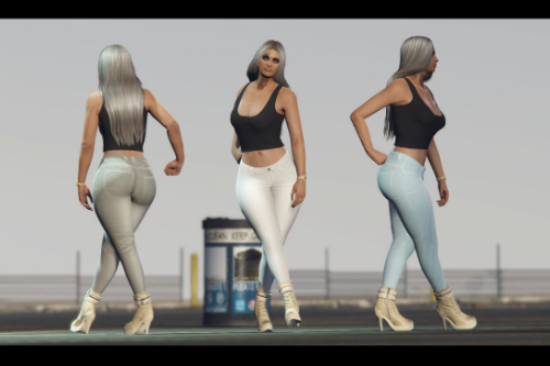  Mp Female Ped + Jeans  & Top Full Body Mod (Beta)