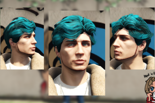 Fluffy Hair for MP Male 