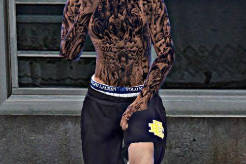 MP Male Full Body Tattoo V2
