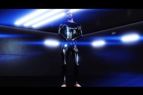 Latex Cat Suit Ultra Reflective for MP Male 