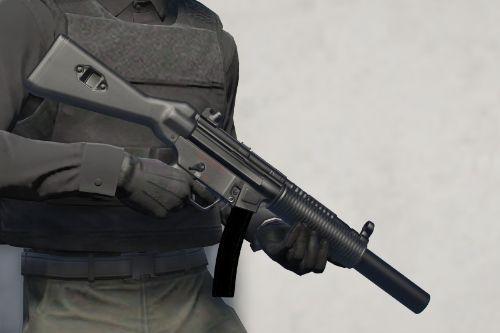 MP5SD from mw 2019 [Animated]