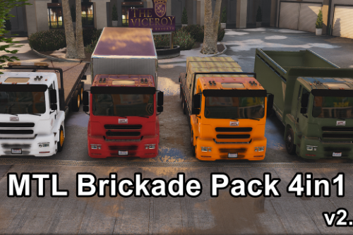 MTL Brickade Pack 4in1 [Add-On | Liveries]