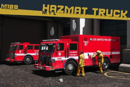 MTL Fire Hazmat Truck [Add-On | Liveries | Template]