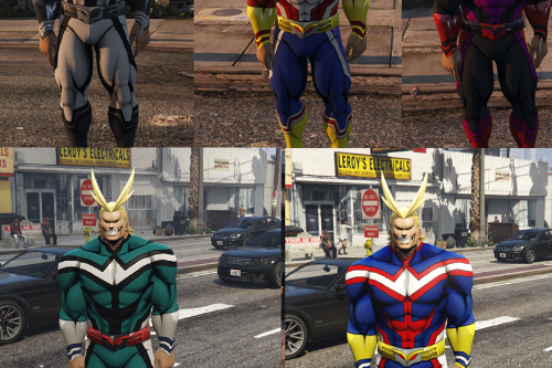 My Hero Academia - All Might Pack w/Emissive Effects
