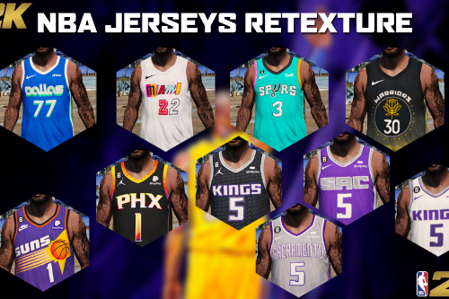 NBA Jerseys RETEXTURE pack 2