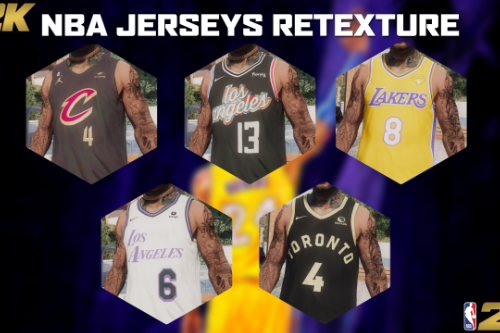 NBA Jerseys RETEXTURE pack