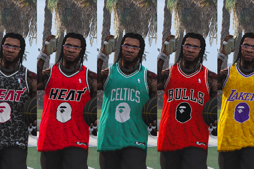 NBA x BAPE Jersey Pack part1