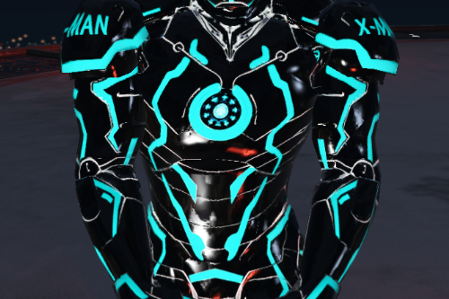 Neon Tech Iron Man Mark II