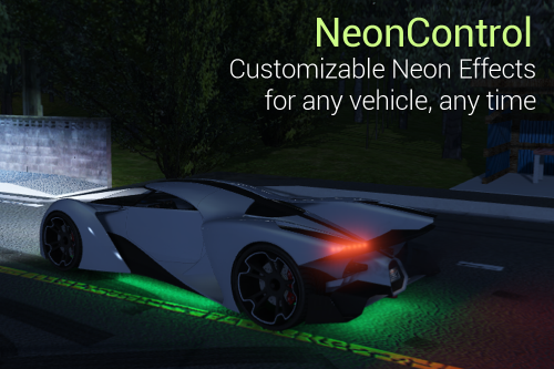 NeonControl: Customizable Neon effects