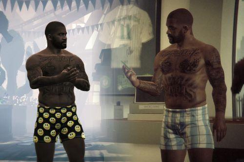 New boxers and athletic legs for Franklin