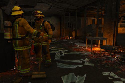 Realistic Los Santos Firefighters Bunker Gear/SCBA 