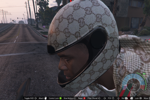 New Helmets For Franklin (Gucci Helmet Included)