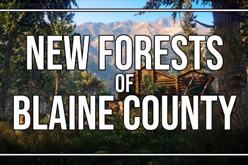 New Realistic Forests of Blaine County + Abandoned Cabins [YMAP] 