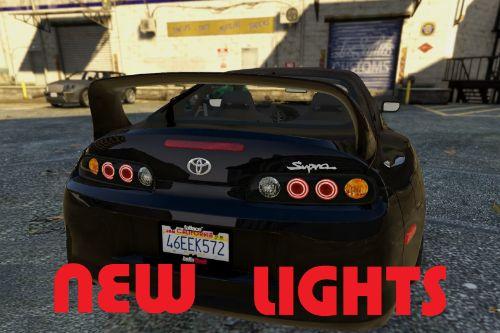 Retextured Lights for Toyota Supra