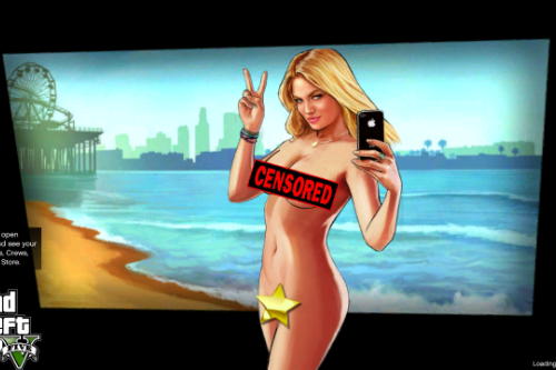 Gta 5 Loading Screen Girl Naked