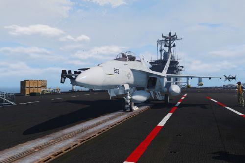 New Deck Texture  aircraft carrier