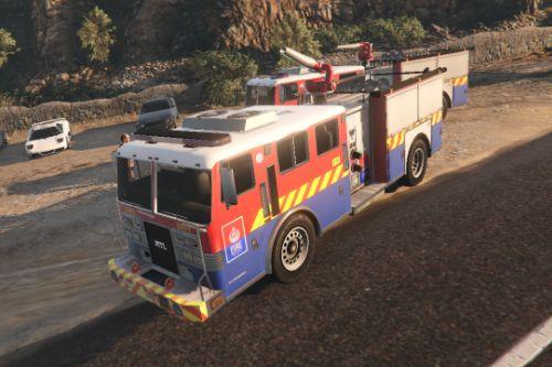 New Zealand Firetruck livery for LS Firetruck