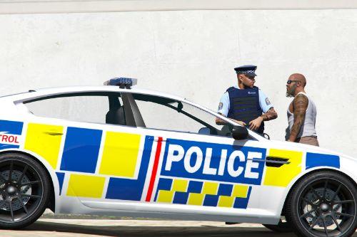 New Zealand Police Car Skin