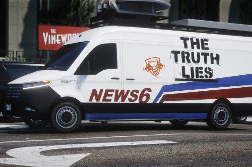 News6 "The Truth Lies" For Benefactor Jogger