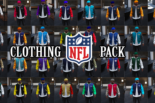 NFL Clothing Pack - ALL 32 TEAMS - For Franklin