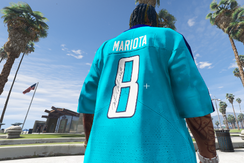 NFL Titans Marcus Mariota Signed 4K Jersey (2016-17 season)