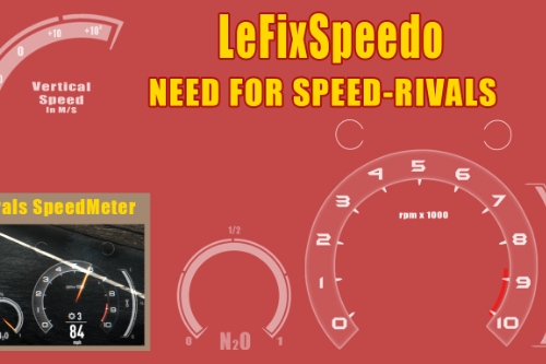 NFS Rivals Speedometer