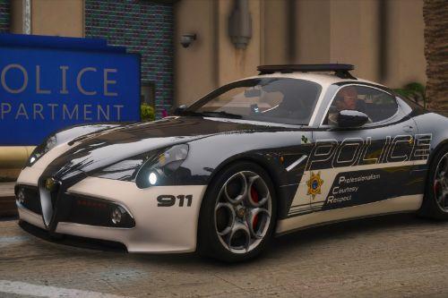 NFSHP: 2007 Alfa Romeo 8C Competizione SCPD [Add-On | NON ELS | Sounds | Template]