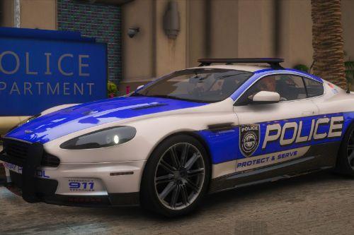 NFSHP: 2008 Aston Martin DBS SCPD [Add-On | NON ELS | Sounds | Template]