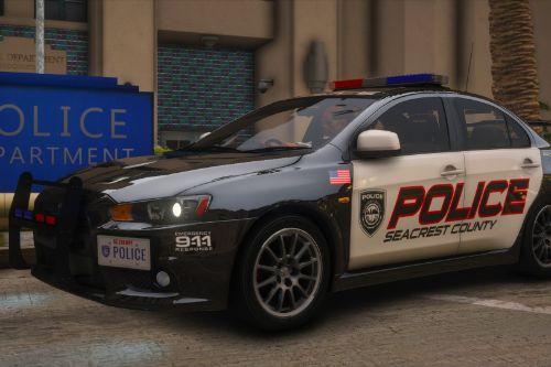 NFSHP: 2008 Mitsubishi Lancer Evolution X SCPD [Add-On | NON ELS | Sounds | Template]