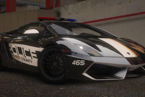 NFSHP: 2009 Lamborghini Gallardo LP 550-4 SCPD [Add-On | NON ELS | Sounds | VehFuncsV | Template]