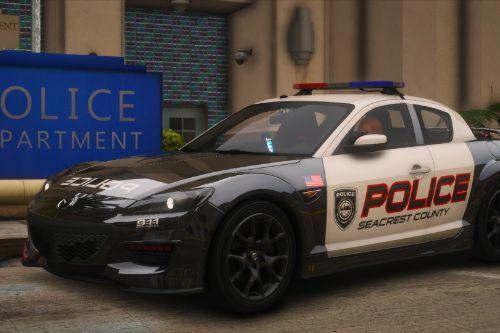 NFSHP: 2009 Mazda RX8 SCPD [Add-On | NON ELS | Sounds | Template]