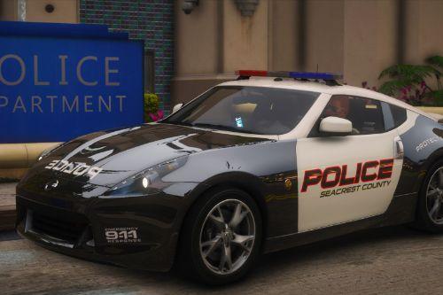 NFSHP: 2009 Nissan 370Z SCPD [Add-On | ELS | NON ELS | Template]