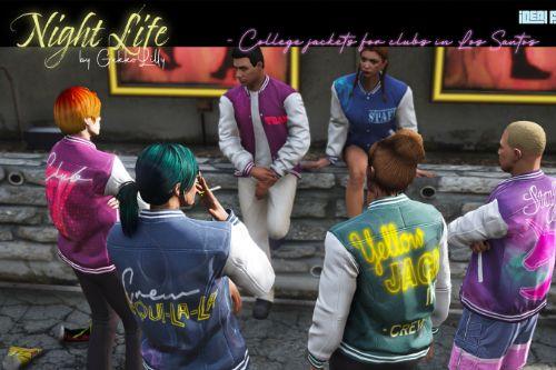 Night Life - College Jackets for Male & Female MP / RP