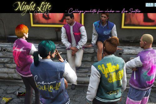 Night Life - College Jackets for Male & Female MP / RP
