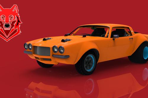 Twin Turbo Nightshade Dragster 76713c ns.33