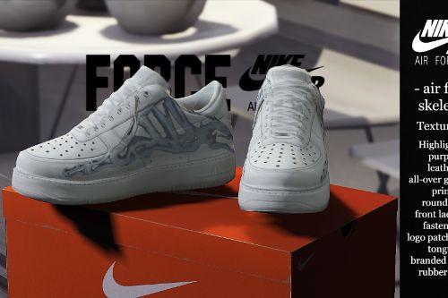 Nike Air Force 1 Low Skeleton For Franklin.