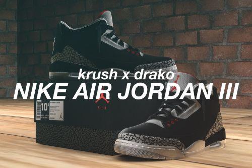 Nike Air Jordan 3 for MP Male / Female 