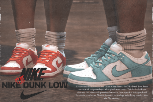 Nike dunk low for Mp Male and Mp Female 