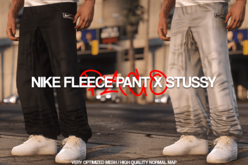 Nike Fleece Pant x Stussy